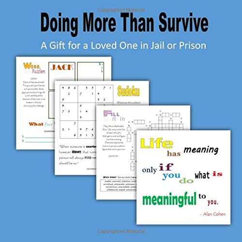 Book Cover Doing more than survive: a gift for a loved one in jail or prison