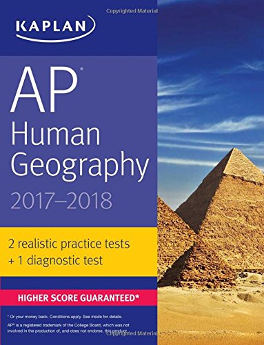 Book Cover AP Human Geography 2017-2018 (Kaplan Test Prep)