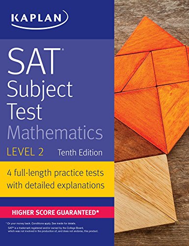 Book Cover SAT Subject Test Mathematics Level 2 (Kaplan Test Prep)