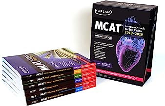 Book Cover MCAT Complete 7-Book Subject Review 2018-2019: Online + Book (Kaplan Test Prep)