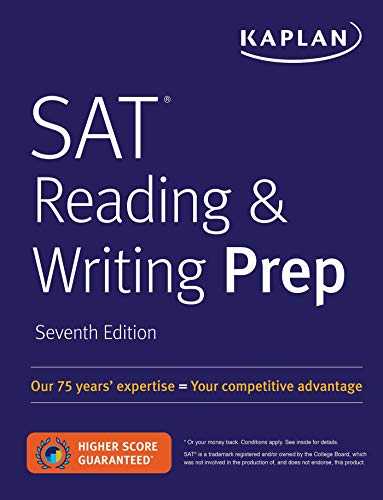 Book Cover SAT Reading & Writing Prep (Kaplan Test Prep)