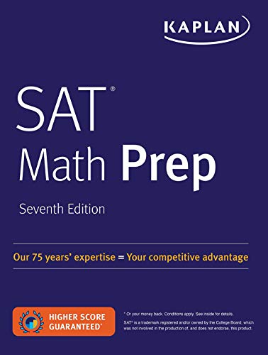 Book Cover SAT Math Prep (Kaplan Test Prep)
