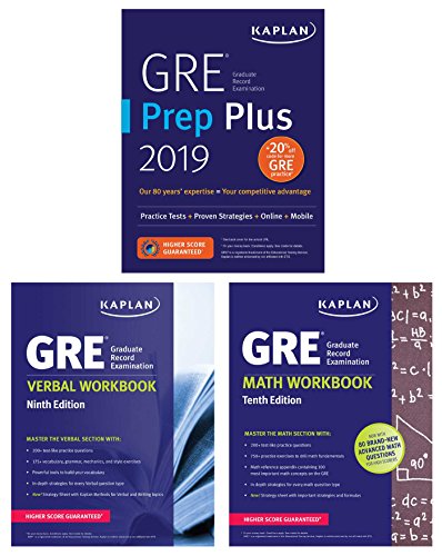 Book Cover GRE Complete 2019: The Ultimate in Comprehensive Self-Study for GRE (Kaplan Test Prep)