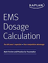Book Cover EMS Dosage Calculation: Math Review and Practice for Paramedics