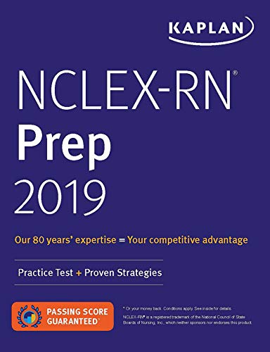 Book Cover NCLEX-RN Prep 2019: Practice Test + Proven Strategies
