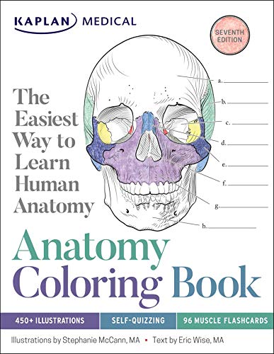 Book Cover Anatomy Coloring Book