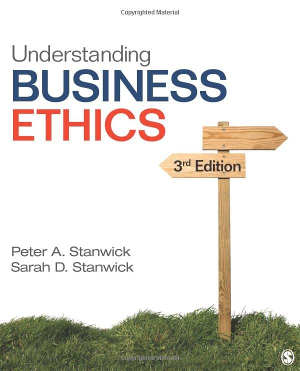Book Cover Understanding Business Ethics