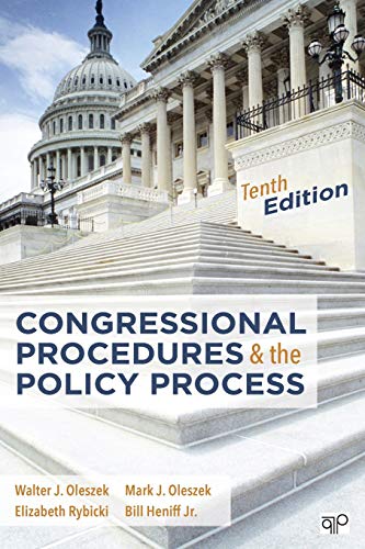Book Cover Congressional Procedures and the Policy Process (Tenth Edition)