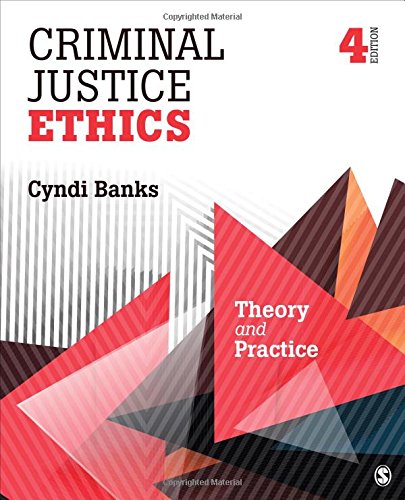 Book Cover Criminal Justice Ethics: Theory and Practice