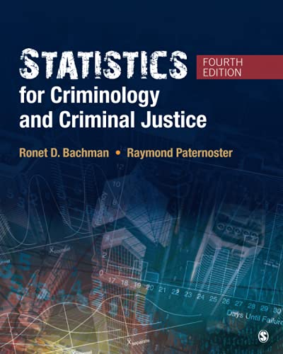 Book Cover Statistics for Criminology and Criminal Justice