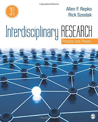 Book Cover Interdisciplinary Research: Process and Theory