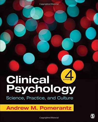Book Cover Clinical Psychology: Science, Practice, and Culture