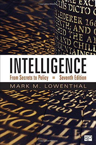 Book Cover Intelligence; From Secrets to Policy 7th Edition