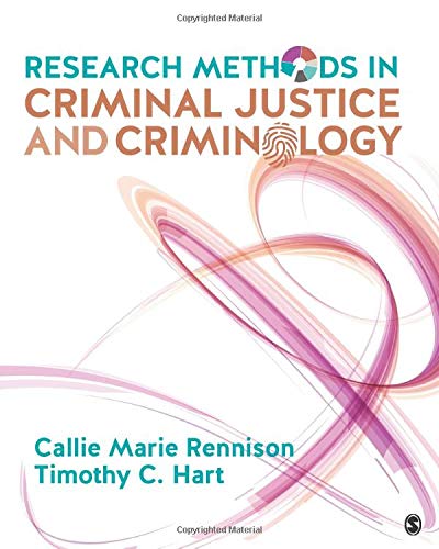 Book Cover Research Methods in Criminal Justice and Criminology