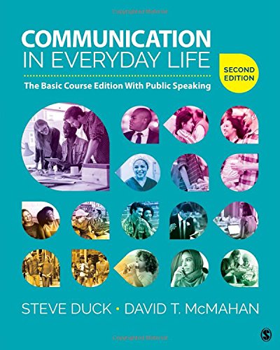 Book Cover Communication in Everyday Life: The Basic Course Edition With Public Speaking