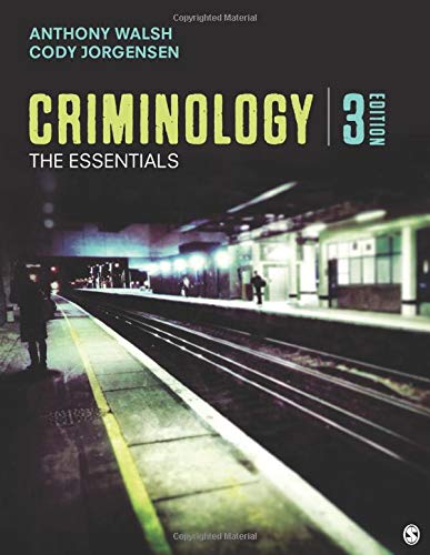 Book Cover Criminology: The Essentials
