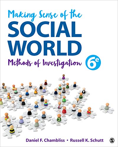 Book Cover Making Sense of the Social World: Methods of Investigation