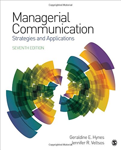 Book Cover Managerial  Communication: Strategies and Applications