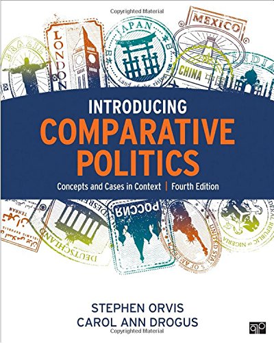 Book Cover Introducing Comparative Politics; Concepts and Cases in Context Fourth Edition