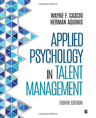 Book Cover Applied Psychology in Talent Management