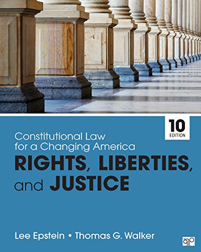 Book Cover Constitutional Law for a Changing America: Rights, Liberties, and Justice