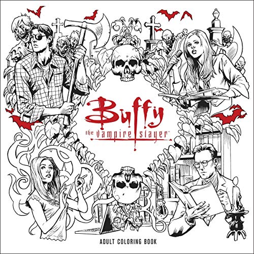 Book Cover Buffy the Vampire Slayer Adult Coloring Book