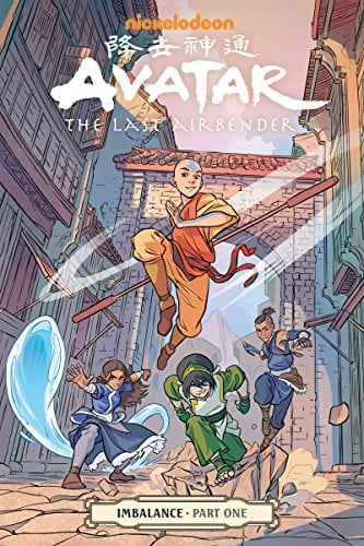 Book Cover Avatar: The Last Airbender-Imbalance Part One