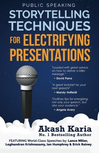 Book Cover Public Speaking: Storytelling Techniques for Electrifying Presentations