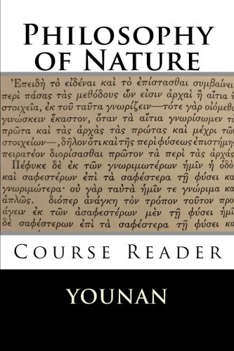 Book Cover Philosophy of Nature: Course Reader