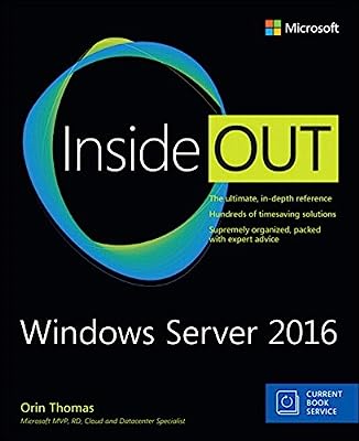 Book Cover Windows Server 2016 Inside Out (includes Current Book Service)