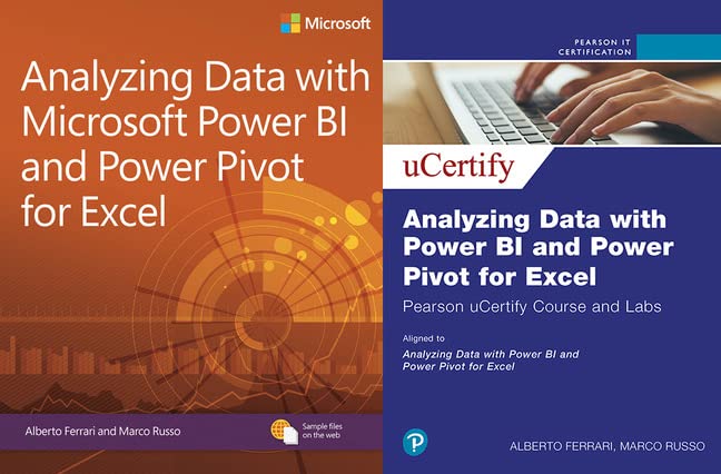Book Cover Analyzing Data with Power BI and Power Pivot for Excel (Business Skills)