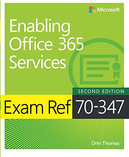 Book Cover Exam Ref 70-347 Enabling Office 365 Services