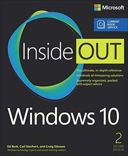 Book Cover Windows 10 Inside Out