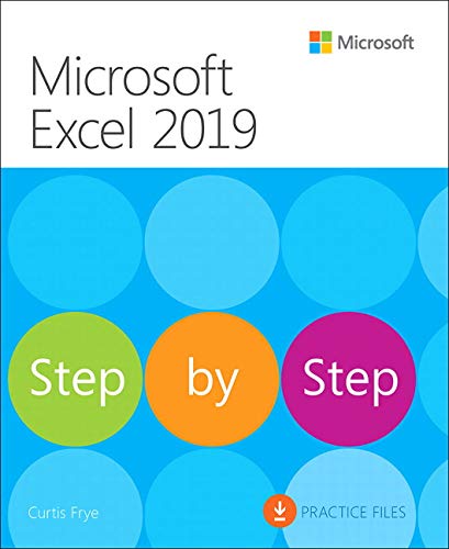 Book Cover Microsoft Excel 2019 Step by Step