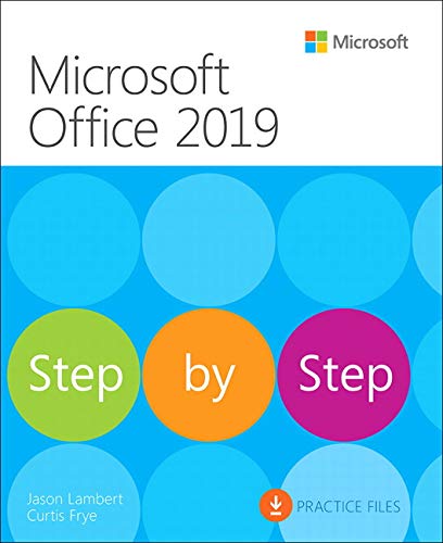 Book Cover Microsoft Office 2019 Step by Step