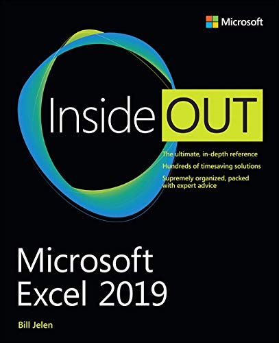 Book Cover Microsoft Excel 2019 Inside Out