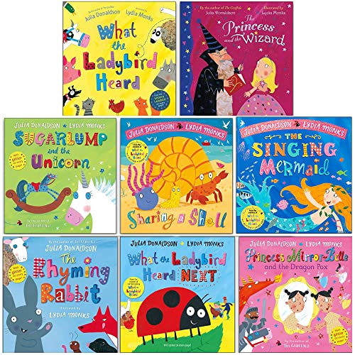 Book Cover Julia Donaldson and Lydia Monks x 8 Book Set