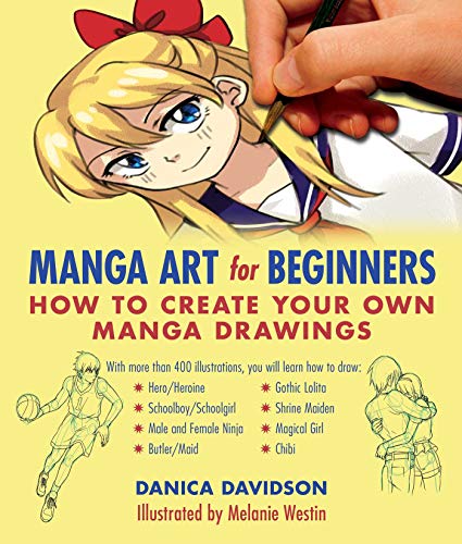 Book Cover Manga Art for Beginners: How to Create Your Own Manga Drawings