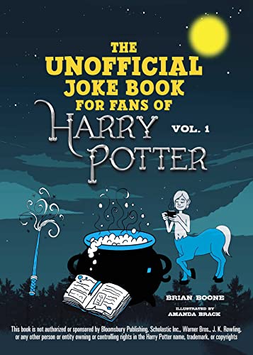 Book Cover The Unofficial Joke Book for Fans of Harry Potter: Vol 1. (Unofficial Jokes for Fans of HP)