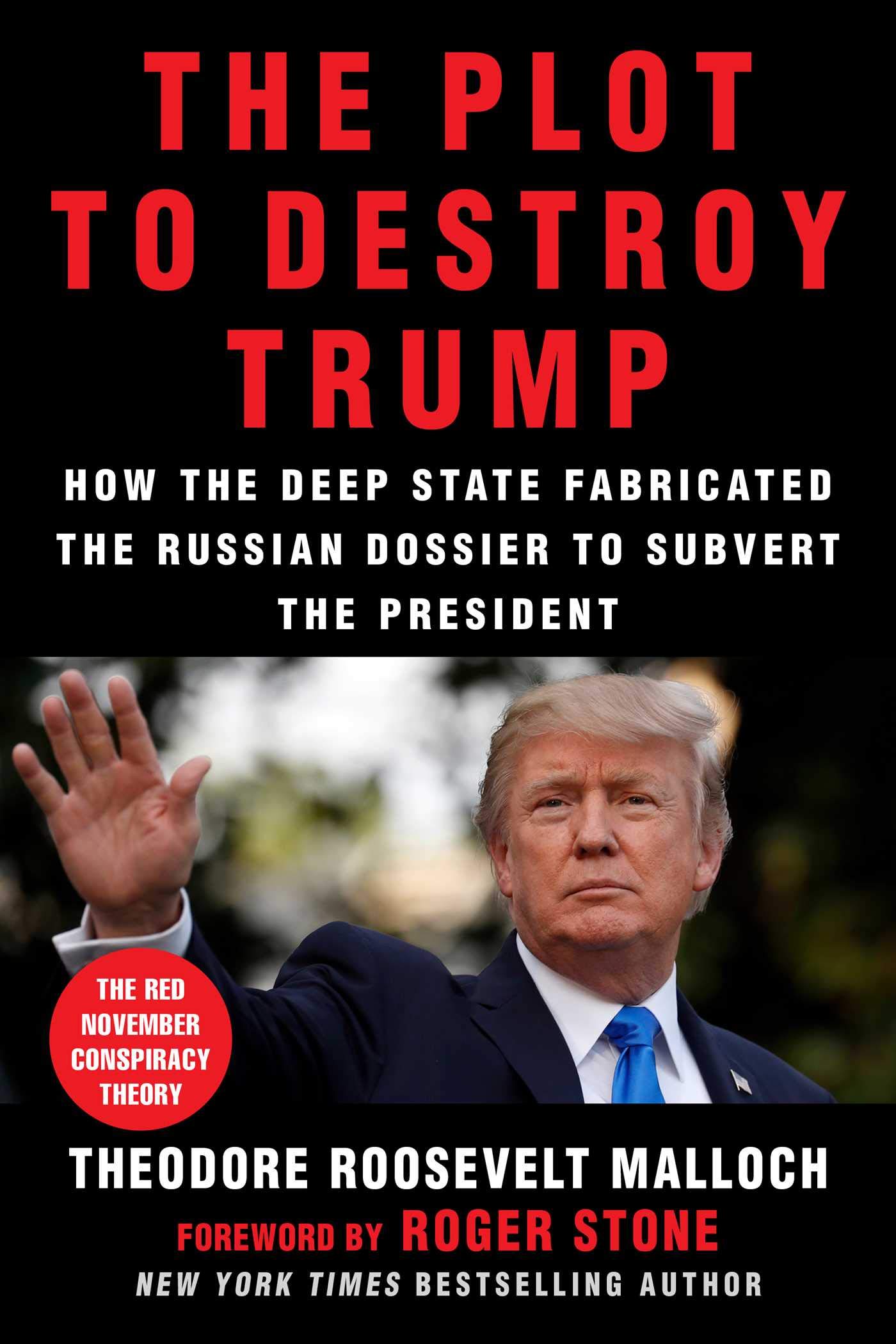 Book Cover The Plot to Destroy Trump: How the Deep State Fabricated the Russian Dossier to Subvert the President