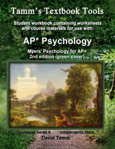 Book Cover Myers' Psychology for AP* 2nd Edition+ Student Workbook: Relevant daily assignments tailor made for the Myers text (Tamm's Textbook Tools)