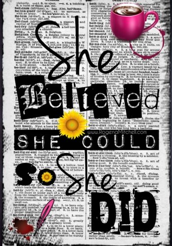 Book Cover She Believed She Could So She Did