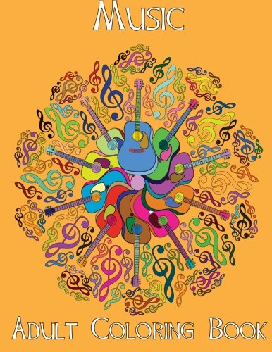 Adult Coloring Books: Music