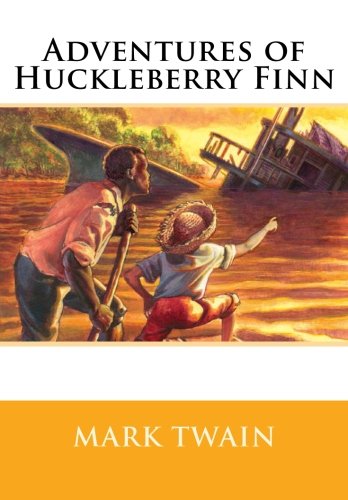 Book Cover Adventures of Huckleberry Finn
