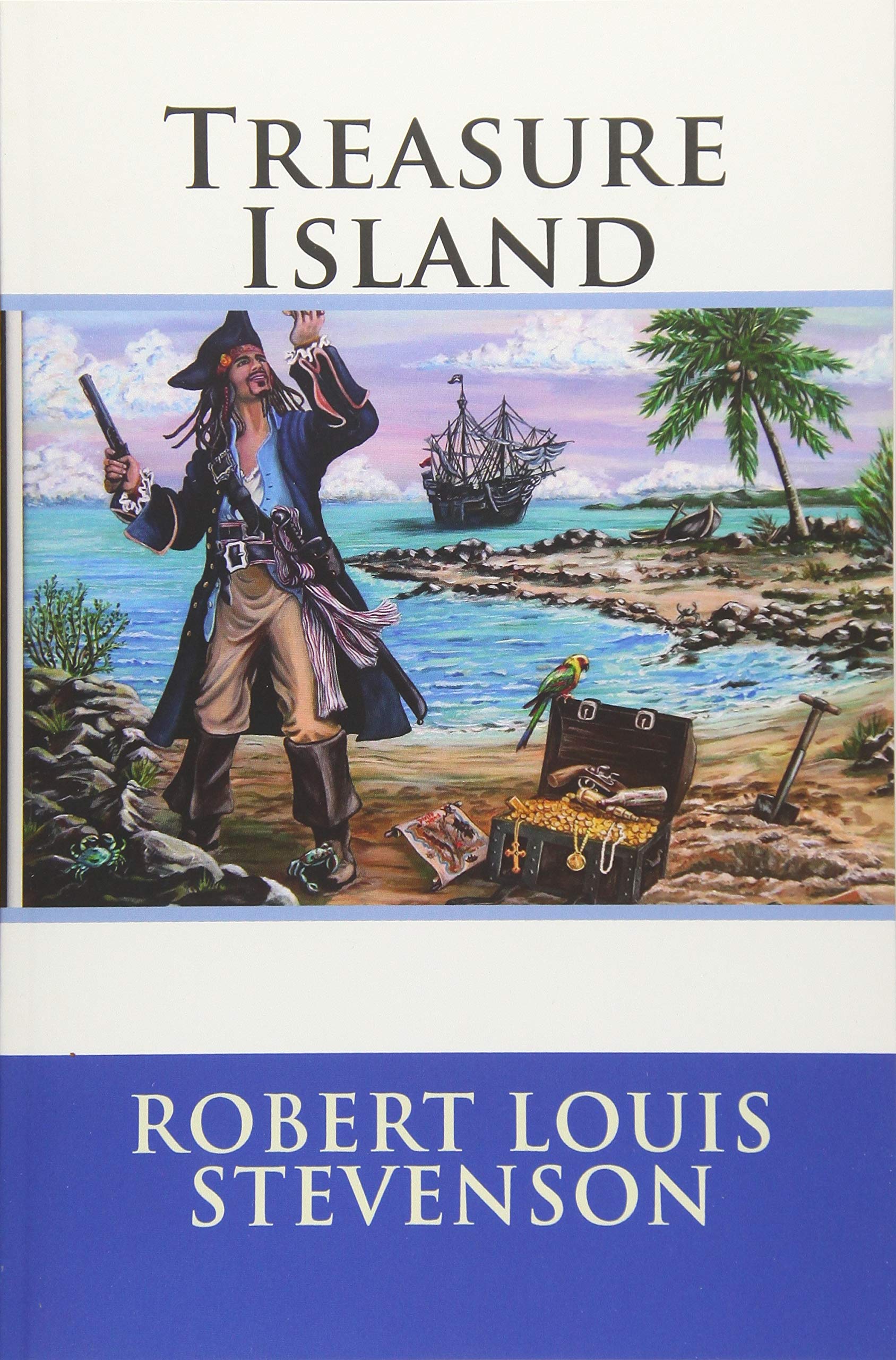 Book Cover Treasure Island