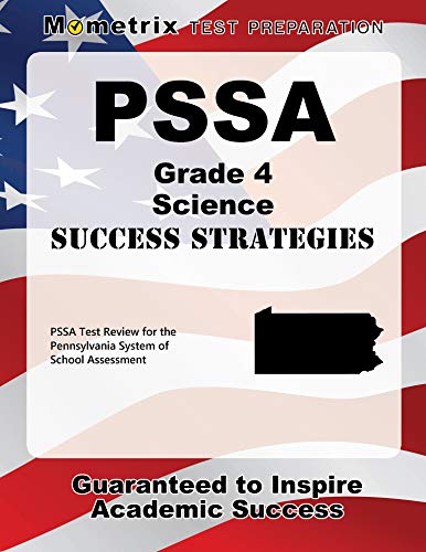 Book Cover PSSA Grade 4 Science Success Strategies Study Guide: PSSA Test Review for the Pennsylvania System of School Assessment