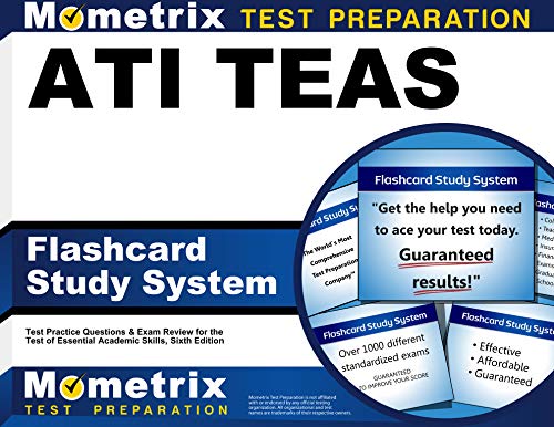 Book Cover Ati Teas Flashcard Study System: Teas 6 Test Practice Questions & Exam Review for the Test of Essential Academic Skills, Sixth Edition