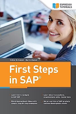 Book Cover First Steps in SAP: second, extended edition