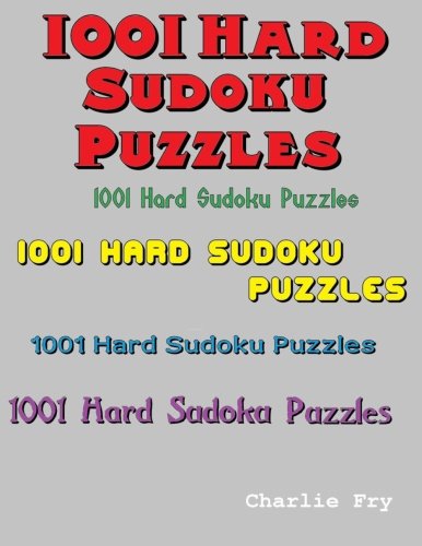 Book Cover 1001 Hard Sudoku Puzzles