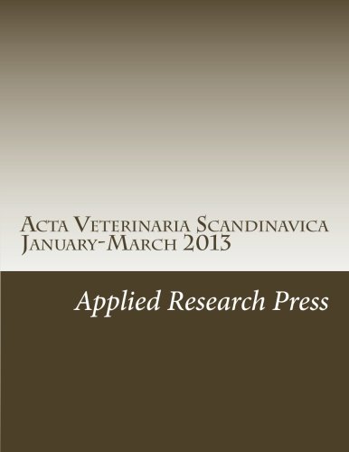 Acta Veterinaria Scandinavica January-March 2013